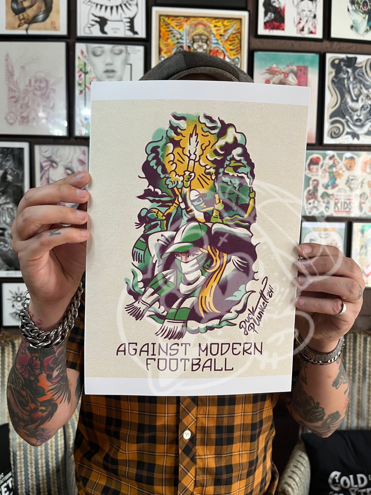 AGAINST MODERN FOOTBALL PRINT