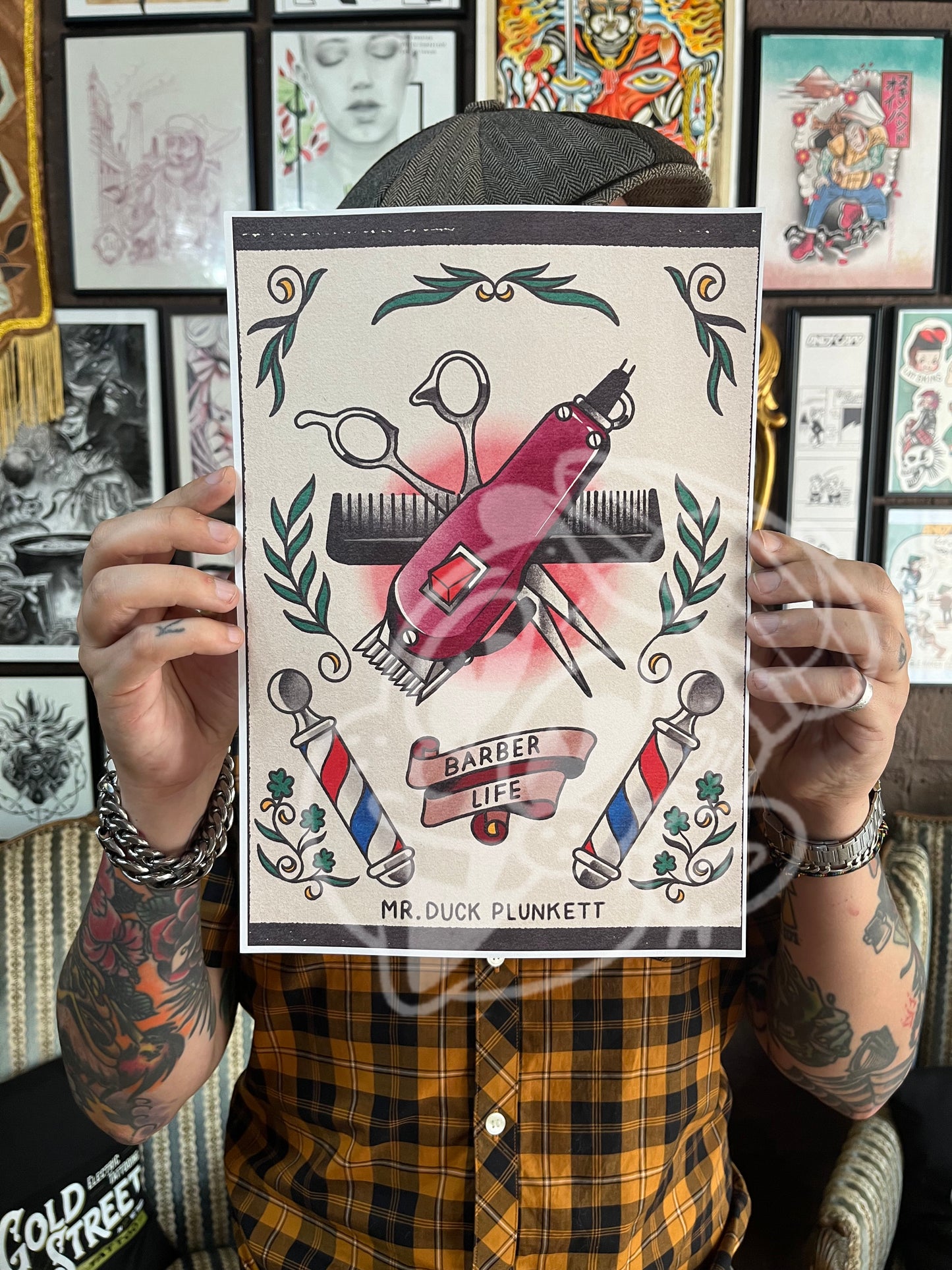 BARBER LIFE PRINT