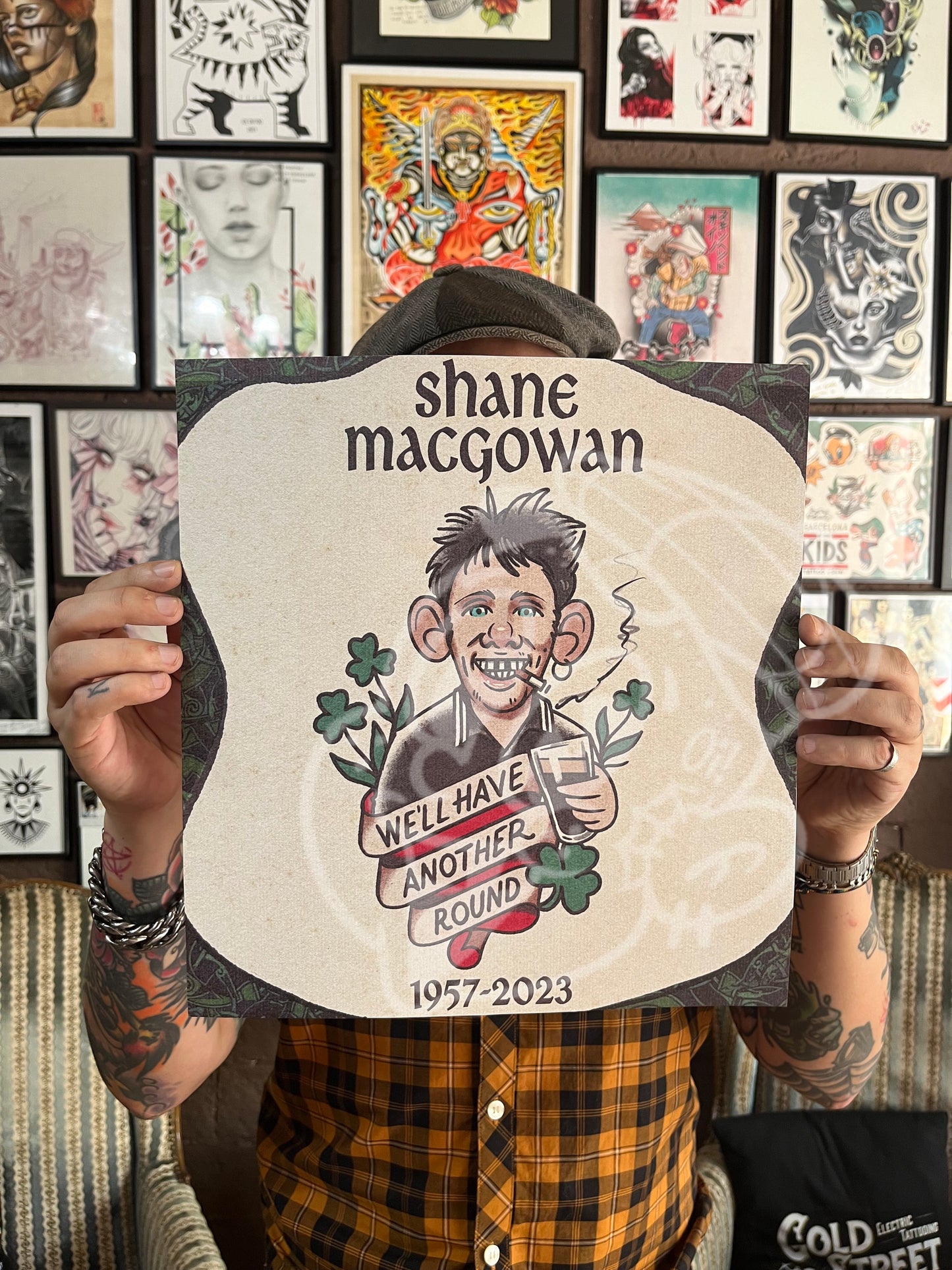 SHANE MACGOWAN PRINT