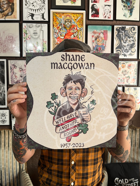 SHANE MACGOWAN PRINT