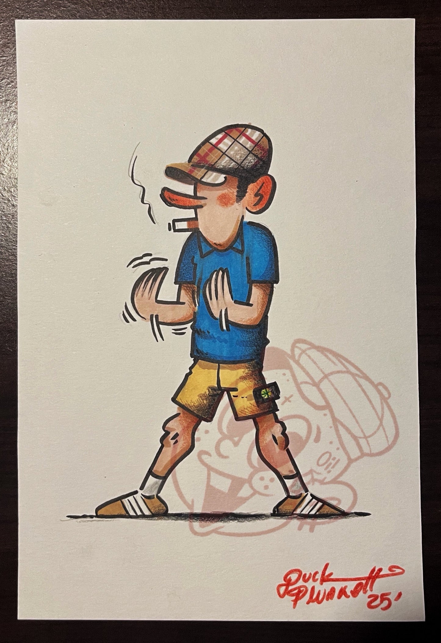 Casual Harvey Original Draw 3