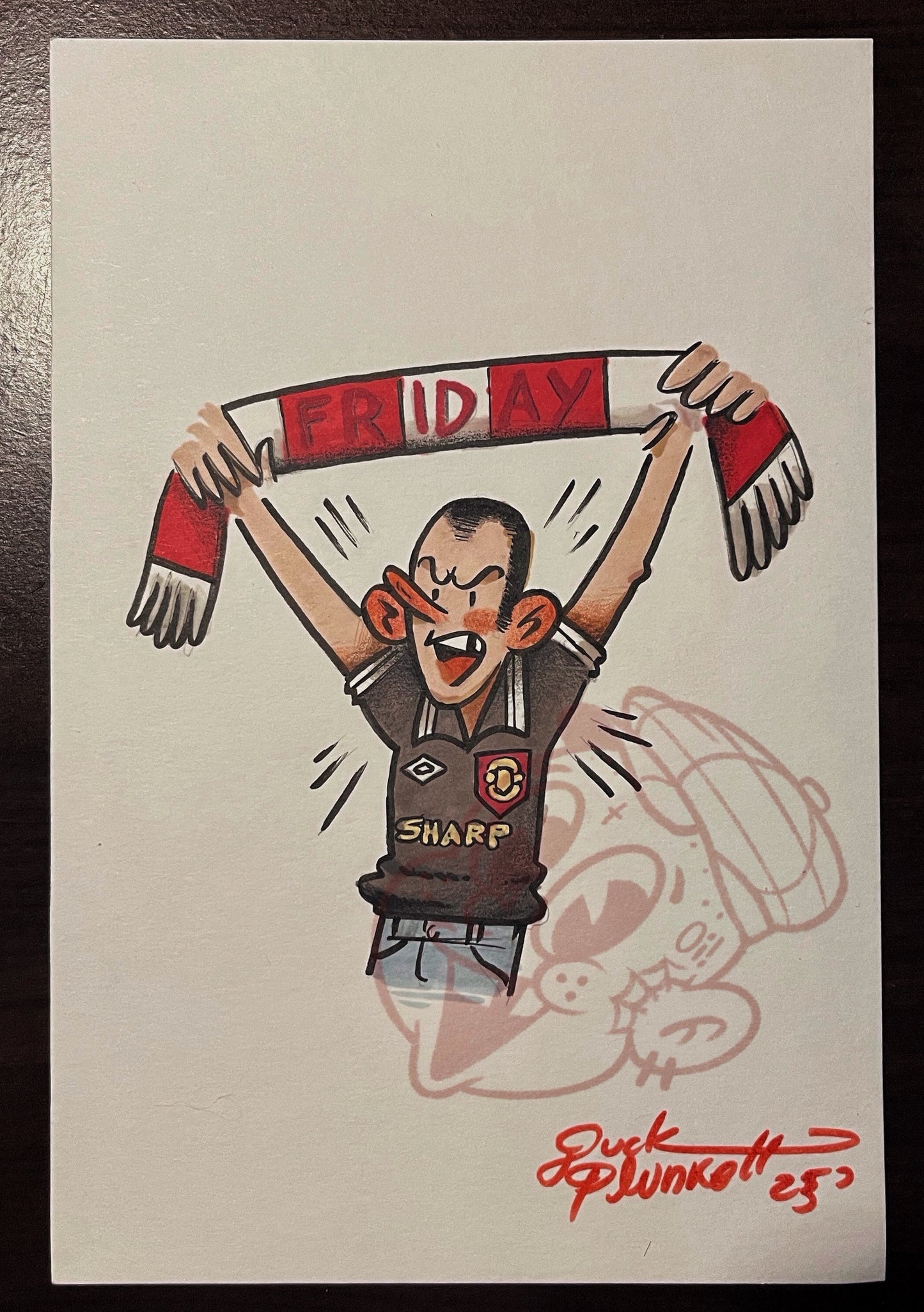 Casual Harvey Original Draw 4