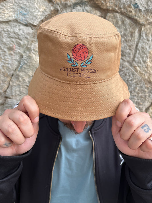 Gorro pescador honey brown “against modern football”