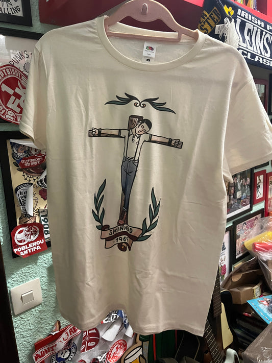 Skinhead crucified